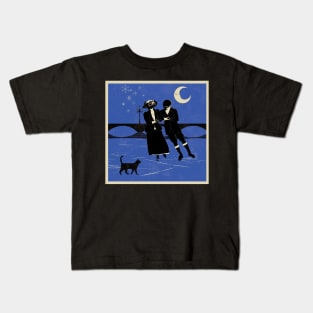 Cat skaters beardsley tribute Kids T-Shirt